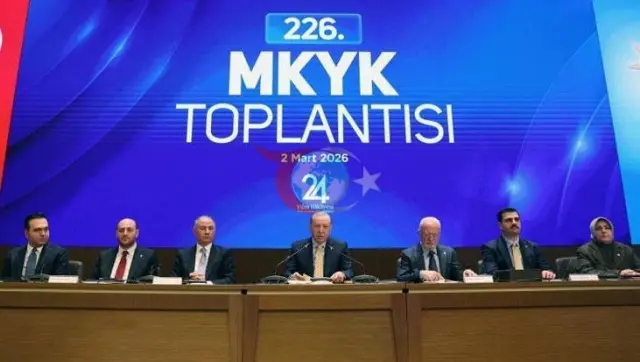 AK Parti MKYK Toplantısı 2 Saat 35 Dakika Sürdü