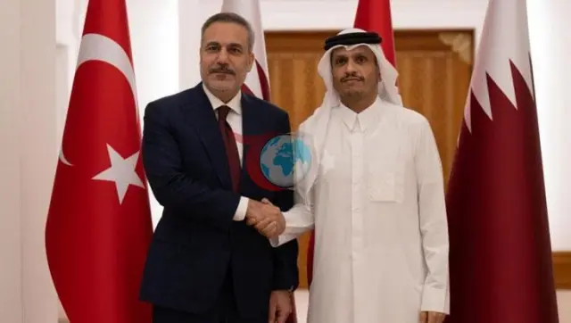 Hakan Fidan ve Katarlı Al Sani Barış Müzakerelerini Değerlendirdi