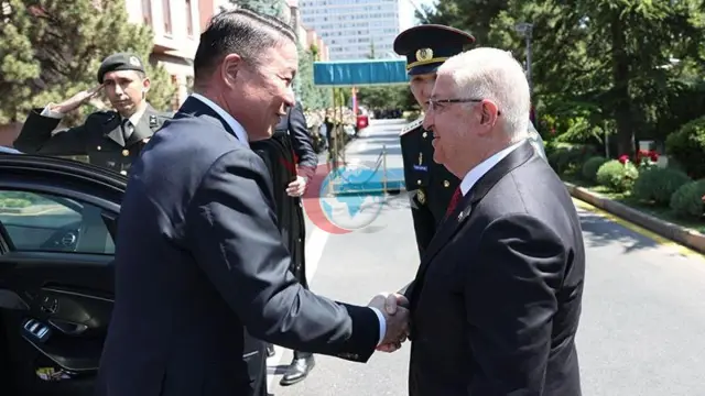 Bakan Güler ve Moğol Mevkidaşı Batlut Ankara'da Buluştu