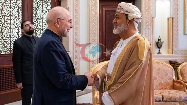 Eron va Ummon o'rtasidagi tanqidiy uchrashuv: Qolibaf Sulton Haysam bilan uchrashdi
