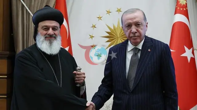 Cumhurbaşkanı Erdoğan, Süryani Ortodoks Patriği ile Görüştü