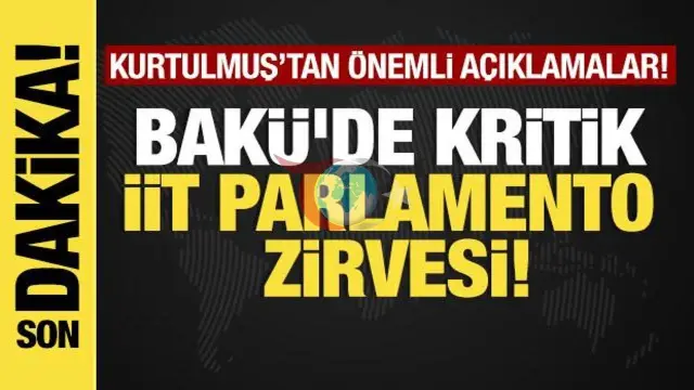 Numan Kurtulmuş, İslam İşbirliği Konferansı'nda Önemli Mesajlar Verdi