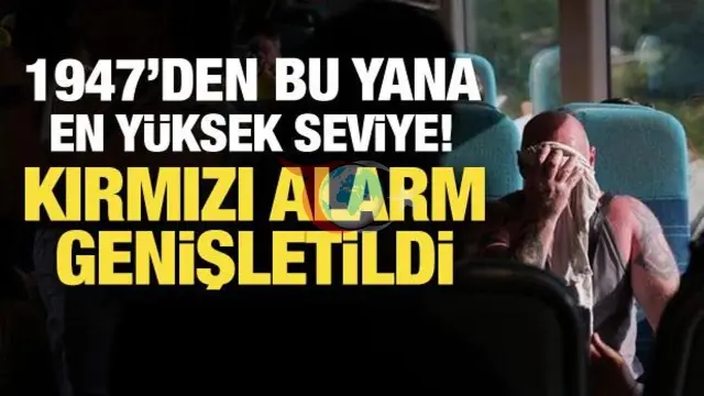 Həddindən artıq temperatur Avropada həyatı təhlükə altına alır: Qırmızı siqnal davam edir