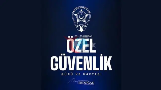 Cumhurbaşkanı Erdoğan'dan Özel Güvenlik Haftası Mesajı