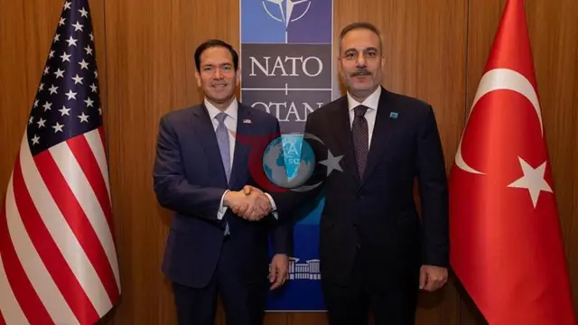 Nazir Hakan Fidan Ankarada amerikalı həmkarı Marko Rubio ilə görüşüb