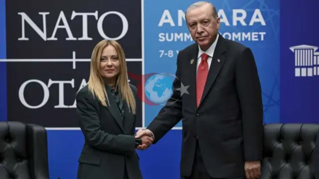 Meloniniň NATO Prezident Erdogana minnetdarlygy: "Europeewropa öz howpsuzlygyny üpjün etmeli"