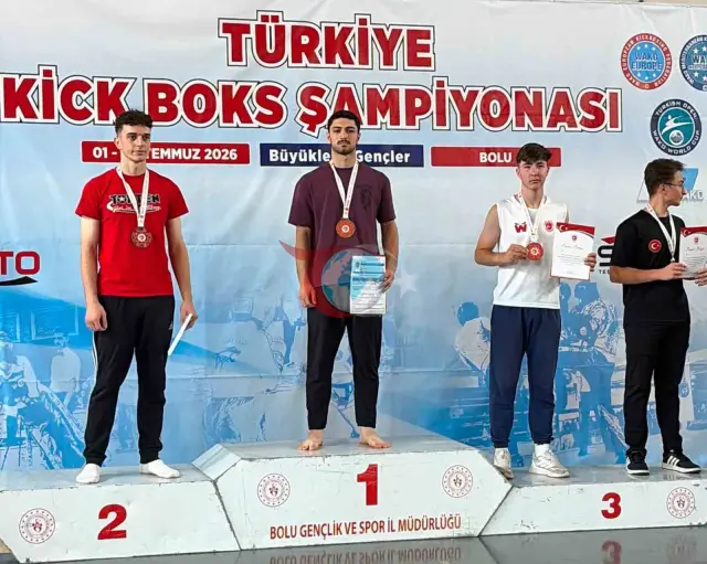 Elazığlı Kick Boksçulardan Bolu'da Tarihi Başarı: Bedirhan Kaya Milli Takımda!