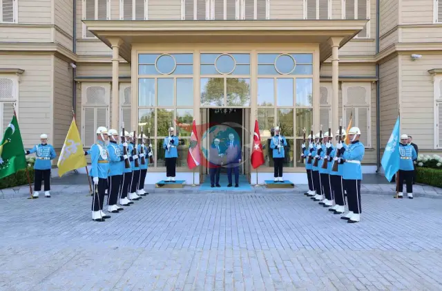 Cumhurbaşkanı Erdoğan, Lübnan Başbakanı Nevvaf Selam’ı Vahdettin Köşkü’nde Ağırladı
