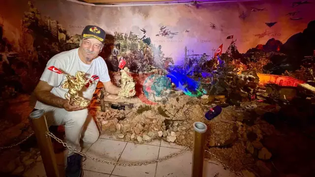 Измирлік суретшінің «Түркия ғасырынан» шабыттанған 5D алып әскери мұражайы