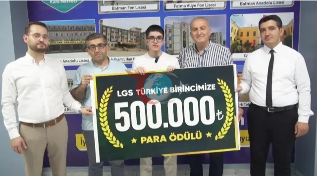 LGS çempiony Muhammet Emir Ezgine 500 müň TL baýragy! Ine, onuň üstünliginiň syry