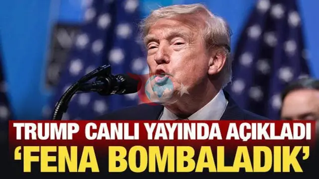 Дональд Трамптың Иранға қатысты өте қатал мәлімдемесі: «Біз оларды кеше түнде қатты бомбаладық!»