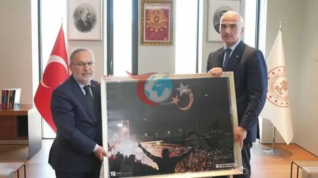 Vazir Ersoy va 15 iyul uyushmasi AKMda uchrashdi: Milliy xotirani mustahkamlash qadamlari