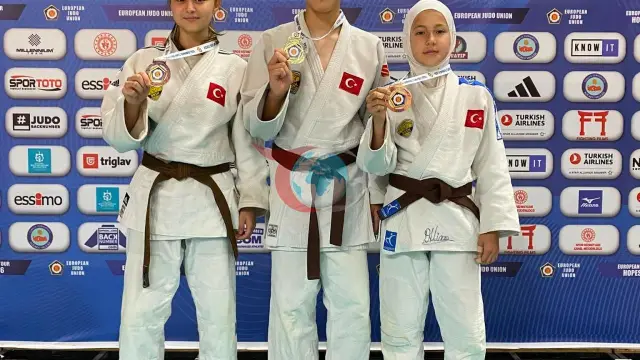 Avrupa Judo Kupası'nda Konya Rüzgarı: Genç Sporculardan 3 Madalya Birden!