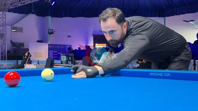 Portodaky milli bilýard oýunçysy Berkaý Karakurtdan taryhy üstünlik: Dünýä çempionatynda bürünç medal!