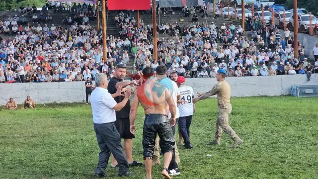 Dağköy Yağlı Güreşleri'nde Altın Kemer Sahibini Buldu: Er Meydanında Gergin Anlar