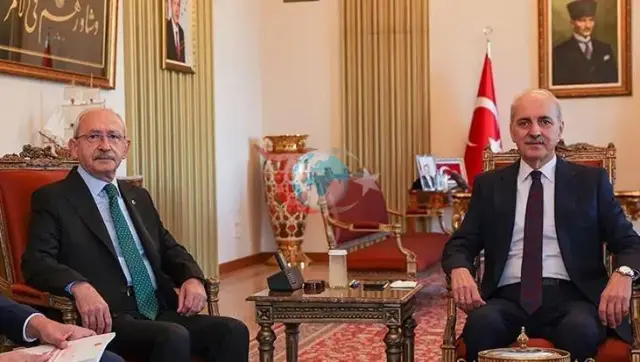 Turkiya Buyuk Millat Majlisi Raisi Numan Kurtulmush va Kamol Kilichdarog'lu o'rtasidagi muhim sammit: "Terrordan xoli Turkiya" uchun parlamentdagi faol kunlar
