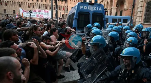 İtalya'da Polis Şiddeti İsyanı: Gözaltında Ölüm Bologna Sokaklarını Savaş Alanına Çevirdi