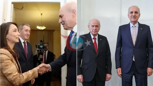 TBMM Başkanı Numan Kurtulmuş'tan "Terörsüz Türkiye" İçin Kritik Meclis Mesaisi: MHP ve DEM Parti'ye Ziyaret