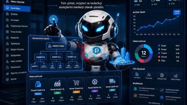 Parsek ERP, Endüstriyel Operasyonları ve OSB Yönetimini Tek Bir Bulut Platformunda Birleştiriyor