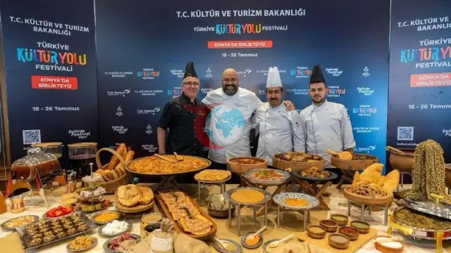 Konya’nın Gastronomik Mirası Türkiye Kültür Yolu Festivali’nde: 53 Lezzet Noktasıyla Rekor Katılım