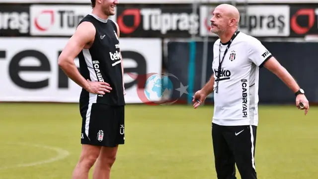 Beşiktaşda Eyüpspor matçının hazırlıqları başladı: Yeni Transfer Dusan Vlahovic Sahəyə Çıxdı!