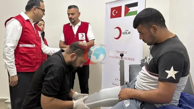 Türk Kızılay Gazze’de Umut Oldu: Protez Destek Projesi Başladı