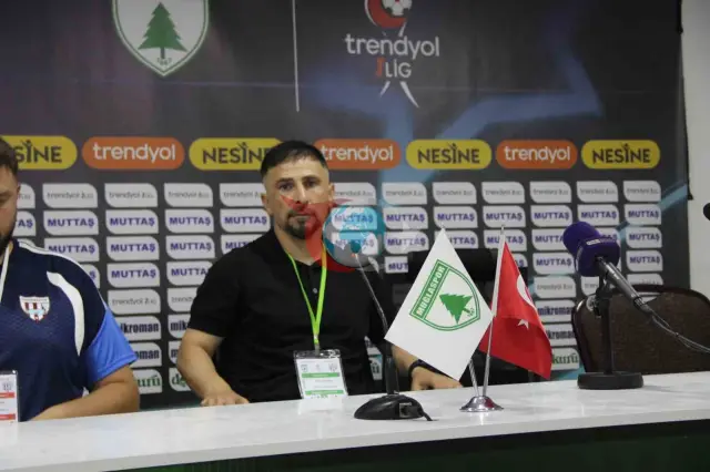 Bandırmaspor Teknik Direktörü Ertuğrul Arslan: "Oyun Beni Mutlu Etmedi Ama Gelişeceğiz"
