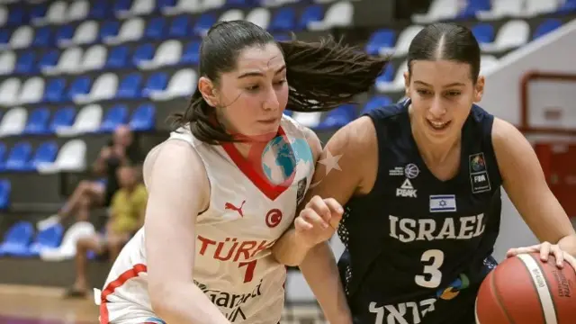 16 Yaş Altı Kadın Milli Basketbol Takımı İsrail'i Devirdi: Son 16'da Rakip Hırvatistan