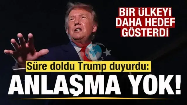 Trampdan son dəqiqə İran qərarı: 60 gün bitdi, razılaşma yoxdur! Başqa bir ölkəni hədəf aldı