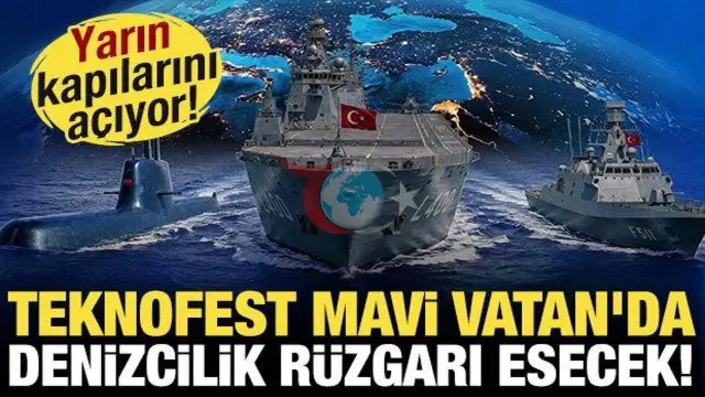 Moviy Vatanda TEKNOFEST shamoli: Milliy kemalar va ulkan musobaqalar Göljukda uchrashdi