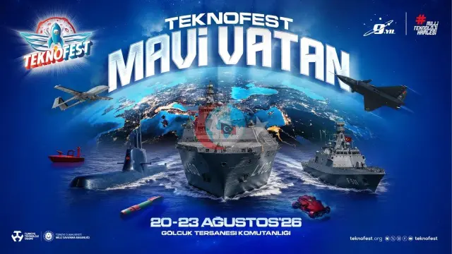TEKNOFEST Moviy Vatan 2026: Dengizchilik va texnologiya shamoli Göljuk kemasozlik zavodida esadi.