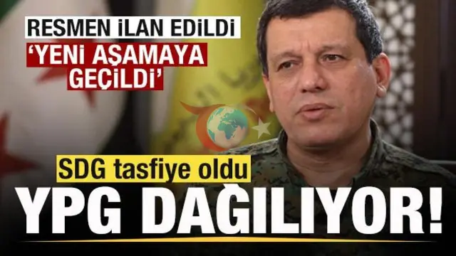 Suriye'de Tarihi Dönüm Noktası: SDG Silah Bıraktı, YPG Resmen Tasfiye Edildi