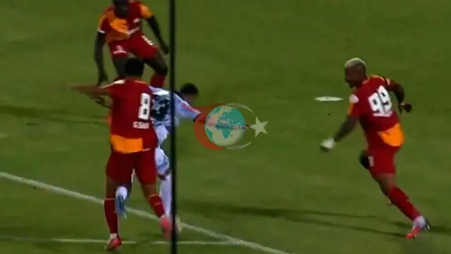 Erzurumspor - Galatasaray Maçında Tartışmalı Pozisyon: Penaltı mı, Serbest Vuruş mu?