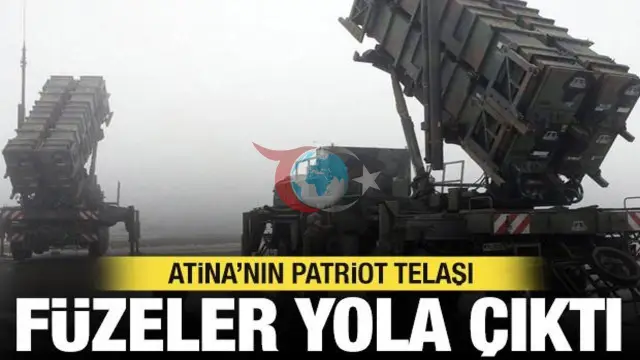 Atina'da Patriot Hareketliliği: Ege'den Girit'e Kritik Füze Sevkiyatı