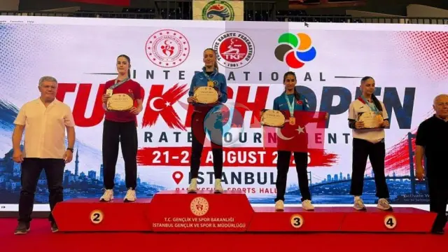 Bursa’nın Gururu Naz Kayadere: Uluslararası Turkish Open’da Altın Madalya!