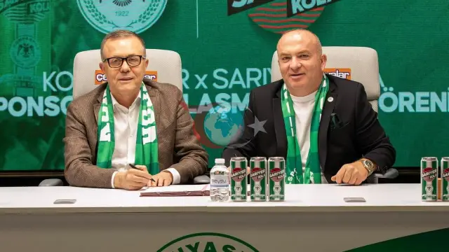 Konyaspor ve Sarıyer Kola’dan Dev İş Birliği: 2026-2027 Sezonu Sponsorluk Anlaşması İmzalandı