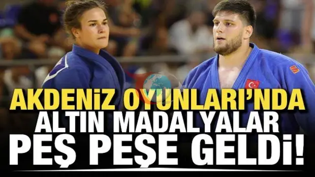 Taranto 2026 Akdeniz Oyunları'nda Türkiye Rüzgarı: Judo Arenasında Çifte Altın Madalya!