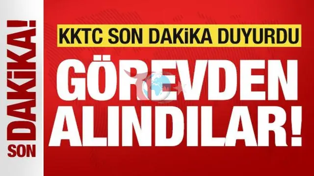 KKTC'de Gemi Faciası Sonrası Deprem: Ulaştırma Bakanlığı'nda Üst Düzey Görevden Almalar