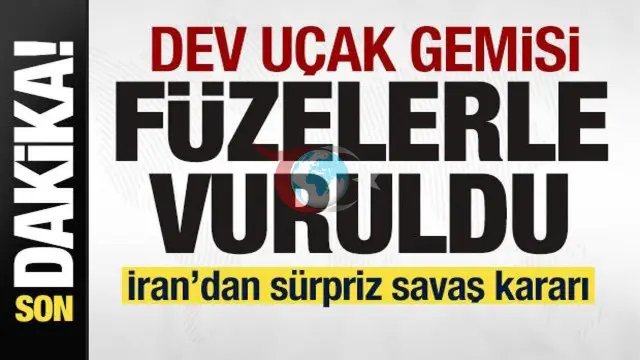 Orta Doğu'da Sıcak Temas: İran, ABD Uçak Gemisini Vurduğunu Açıklayarak Ekonomik Savaş Karargahı Kurdu