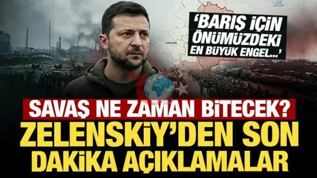 Zelenskiy'den Diploması Trafiği Sonrası Kritik Açıklama: Savaş Kışın da Devam Edecek