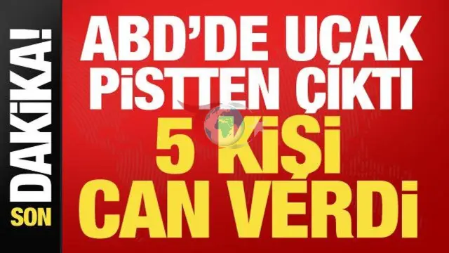ABD'de Havacılık Faciası: Miami'de Kargo Uçağı Pistten Çıktı, 5 Can Kaybı Var