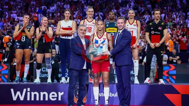 CEV Trendyol EuroVolley 2026’da Dev Final: MVP Melissa Vargas Ödülünü Aldı