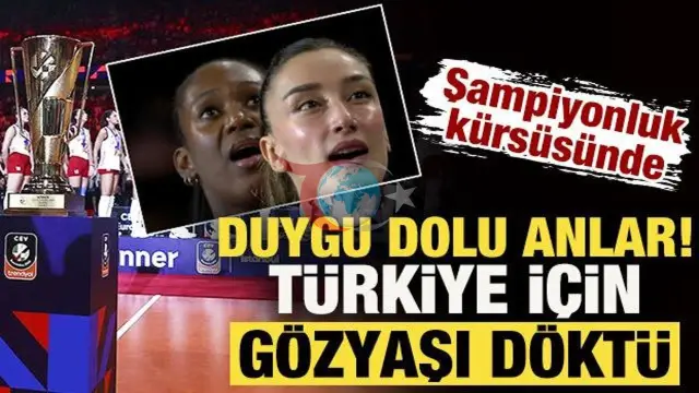 Filenin Sultanları Avrupa Şampiyonu! Sinead Jack-Kısal’ın İstiklal Marşı Gözyaşları Geceye Damga Vurdu