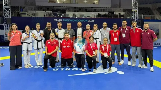 Güney Kore'de Türk Rüzgarı: Para Taekwondo Milli Takımı'ndan 5 Madalya Birden!