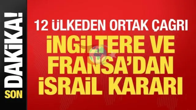 Batı Şeria'da Yasa Dışı Yerleşimlere Karşı Dev Adım: 11 AB Ülkesi ve Kanada'dan İsrail'e Ortak Muhtıra