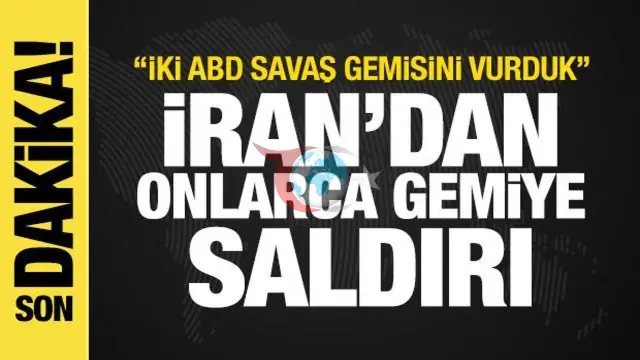 Hörmüz boğazında İrandan böyük qisas: ABŞ hərbi gəmilərini vurdu!