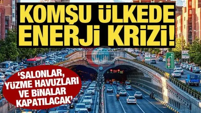 Komşu Ülke İran'da Büyük Enerji Krizi: Kamu Binaları, Havuzlar ve Salonlar Kapatılıyor