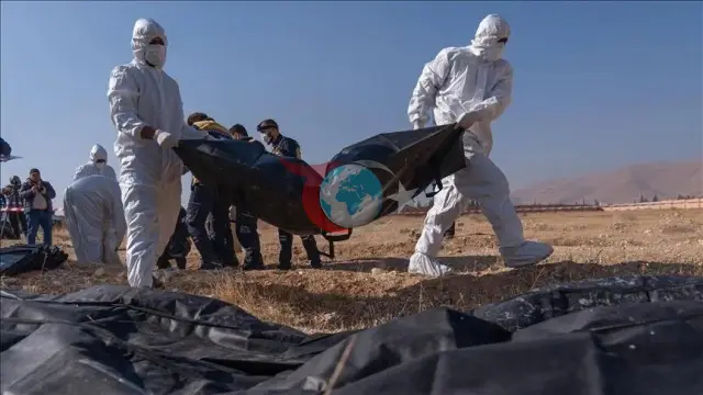 Suriye'de Esad Rejiminin Askeri Karargahında Toplu Mezar Şoku: Katna'da Bir Kuyuda Naaş Kalıntıları Bulundu