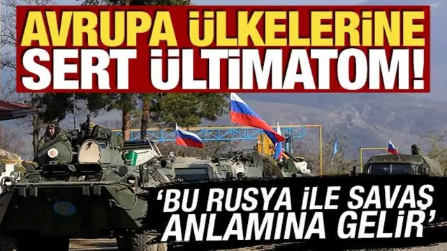 Putin'den Batı'ya Sert Uyarı: Ukrayna'ya Asker Göndermek Rusya ile Savaş Demektir!