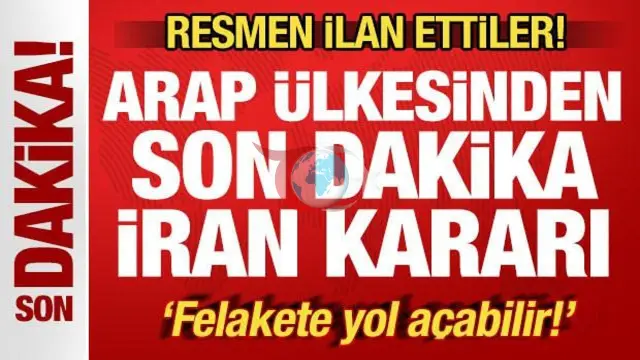 Körfez'de Diplomatik Deprem: Bahreyn’den İran’a Sert Boykot Kararı!